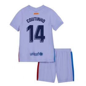 Tenue Barcelone Philippe Coutinho 14 Enfant Troisieme 2021-2022 Maillot de Foot